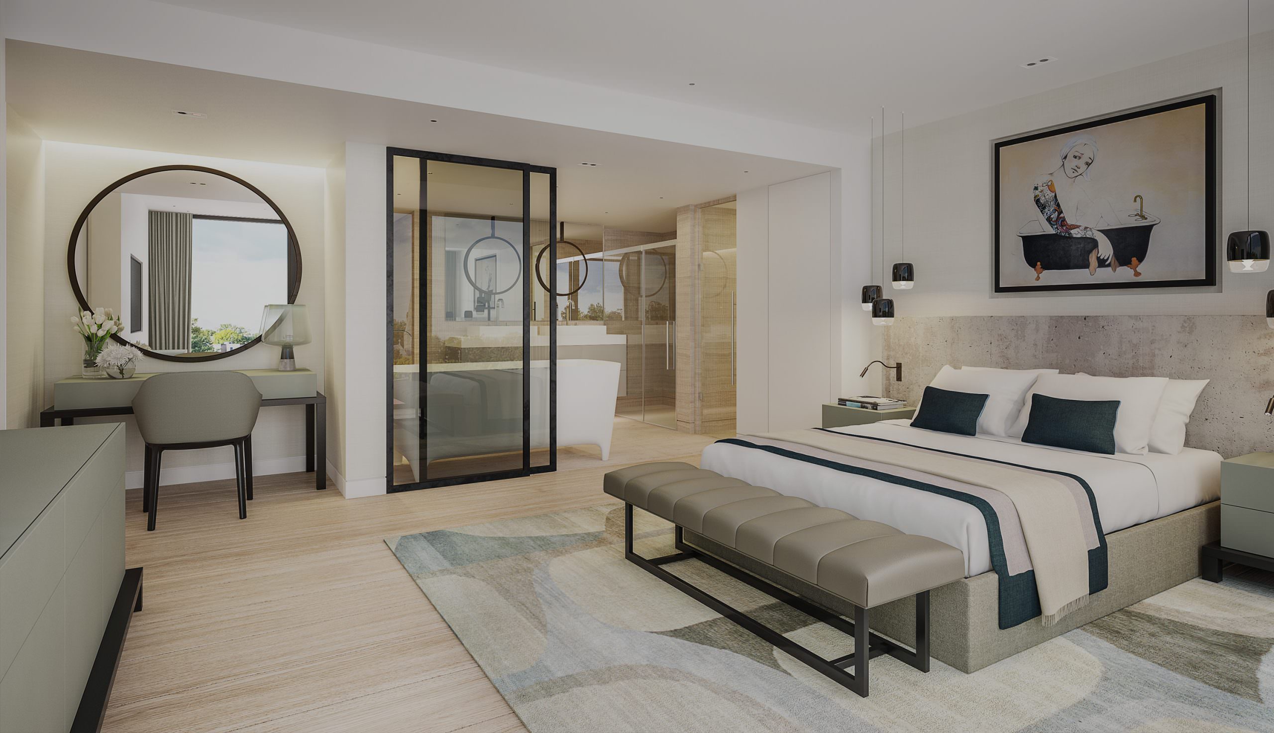 Hampstead Penthouse - By London Interior Designers LLI Design