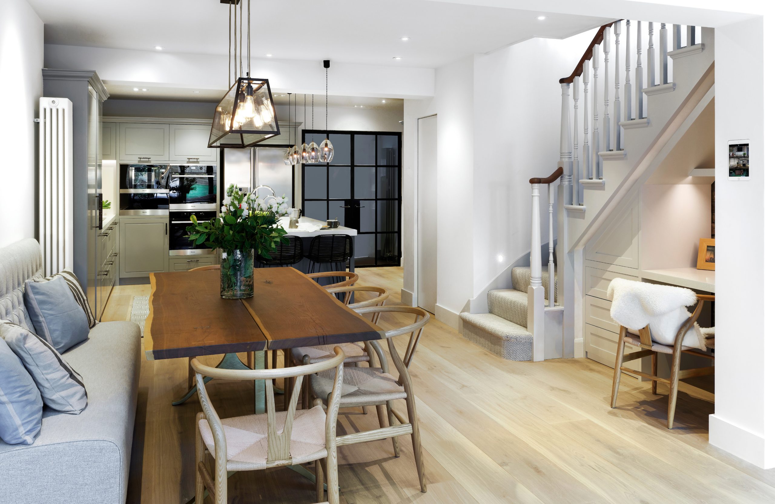 Victorian Townhouse - LGF - Dining Area Overview 2