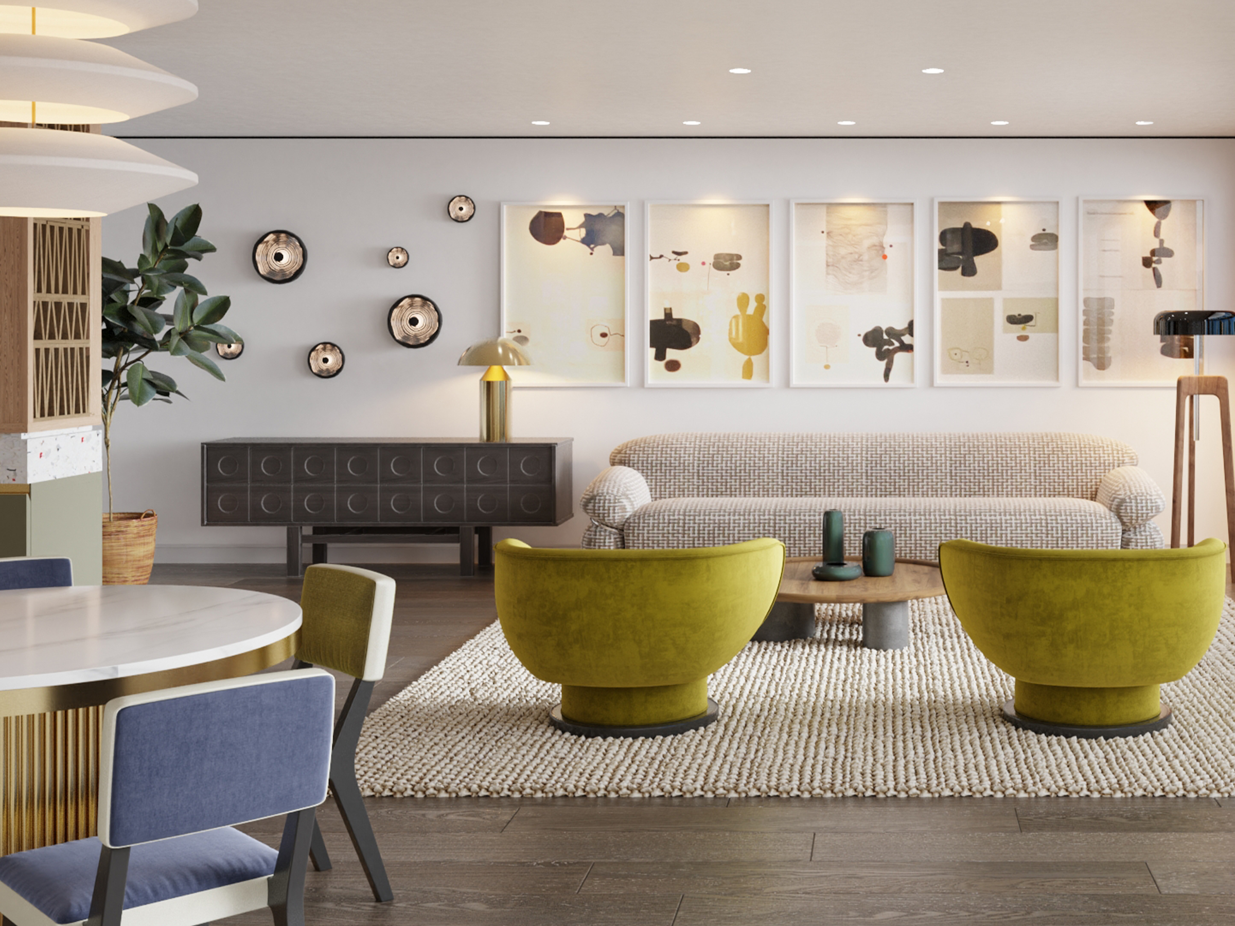 Barbican - Living Room