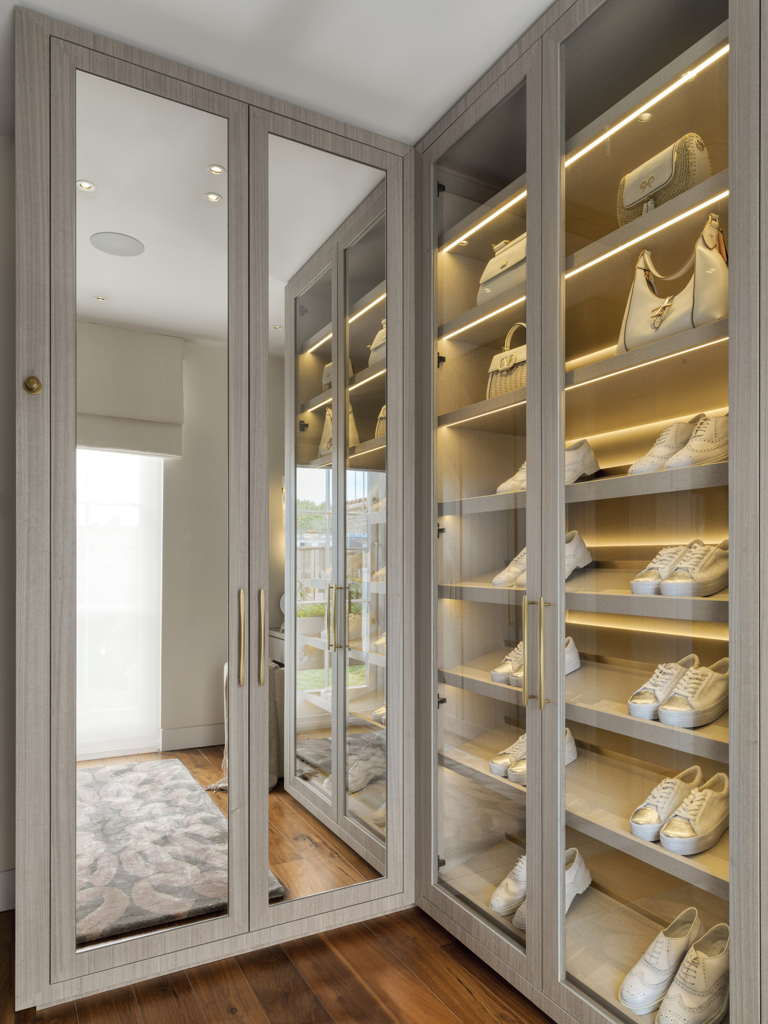Chelsea Townhouse - LLI Design - Master Dressing Room - Overview 2